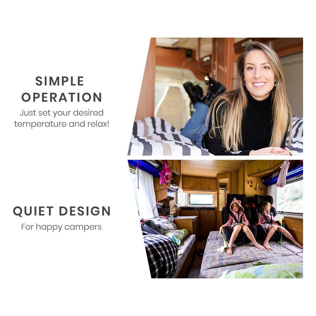 Thermomate Diesel Heater 12V 5kW Caravan Tank Remote Camper Trailer Van Air Motorhome Parking RV