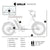 VALK Nomad Electric Fat Tyre Bike, 350W, 32km/hr, Throttle ebike, Disc Brakes, Step-Through Alloy, Shimano 7 spd, 20x4" Kenda Tyres, Suspension, White