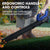 POWERBLADE BW4 20V Cordless Electric Leaf Blower Kit, with Battery and Fast Charger