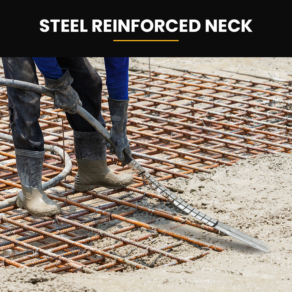 BAUMR-AG CVS286 6 Metre x 28mm Concrete Vibrating Shaft, Australian Standard 3-Claw Drive Coupler