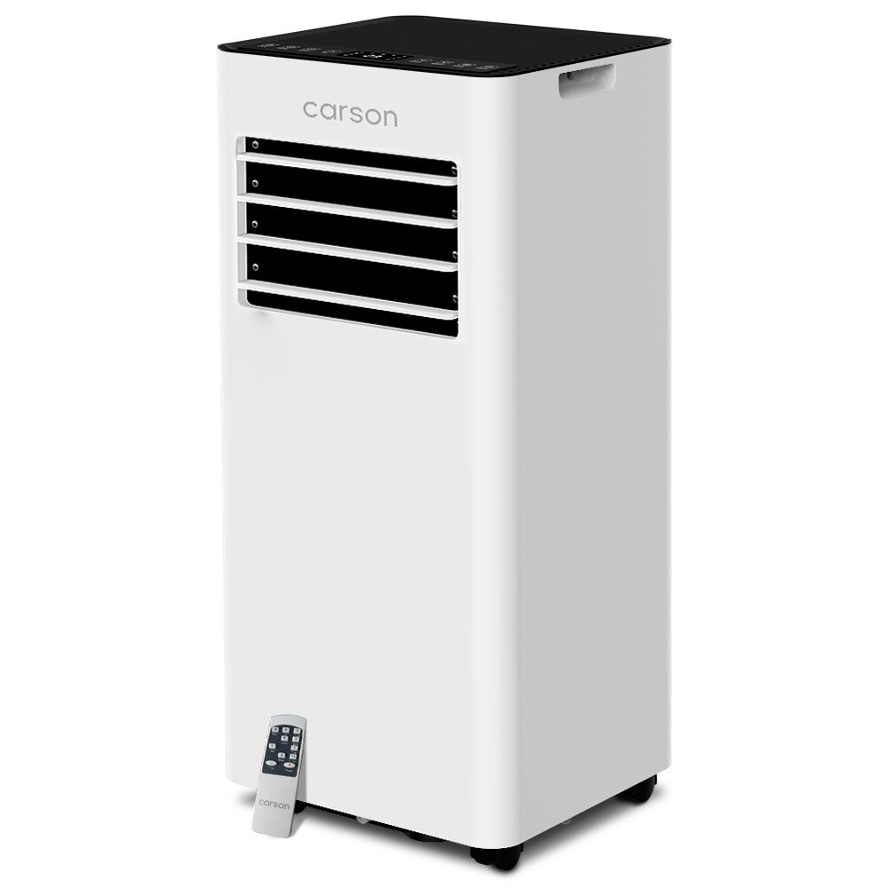 CARSON 2.05kW Portable Air Conditioner, with Fan & Dehumidifier Mode, Remote Control, 24hr Timer, Sleep Mode