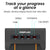 PROFLEX Electric Walking Pad Under Desk Treadmill, Compact Foldable Size, Tablet Holder, LCD Display, Walk or Light Jog