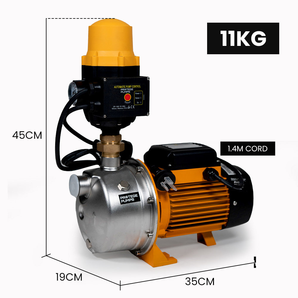 GENPOWER 3.5kW Peak 3kW Enclosed Inverter Generator, 2x15A, 12V, USB, Portable, Compact, Camping, Backup