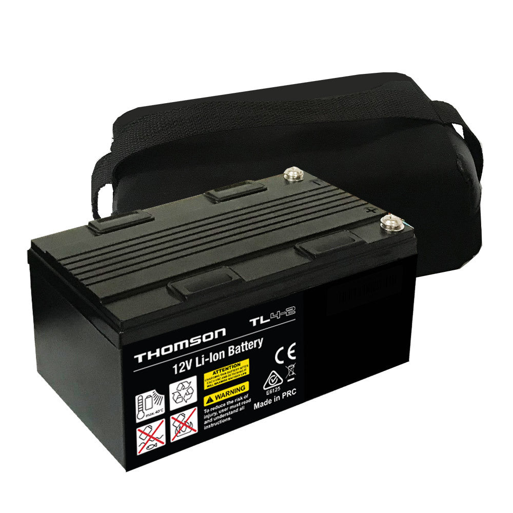 THOMSON 12V 24Ah Lithium Battery for Thomson Golf Buggy Trolley