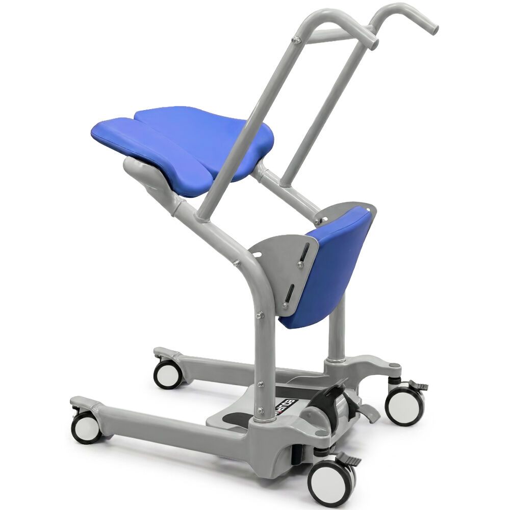 EQUIPMED Manual Sit to Stand Aid Transfer Chair Device, Patient and Elderly Mover