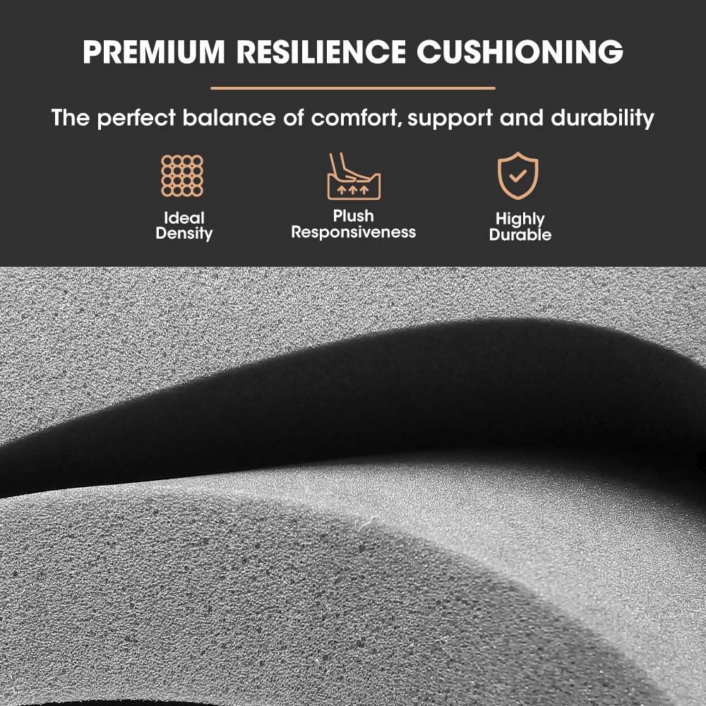 FORTIA Electric Armchair Recliner, Single Fabric Chair, Grey