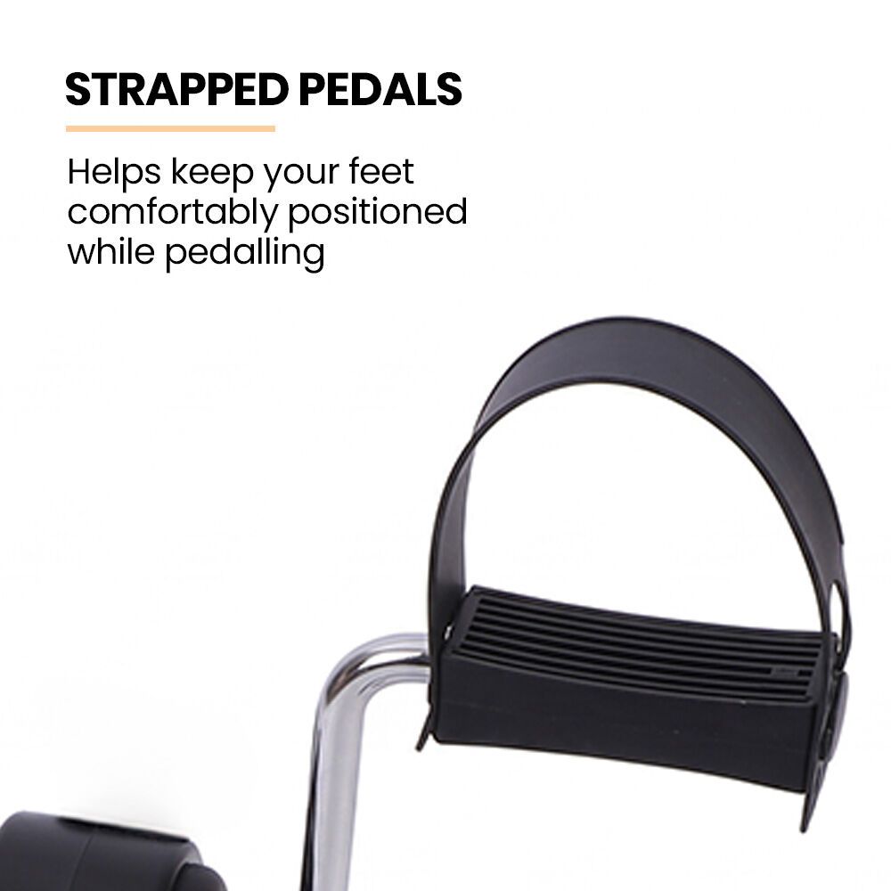 PROFLEX Foldable Mini Pedal Exerciser with Adjustable Resistance