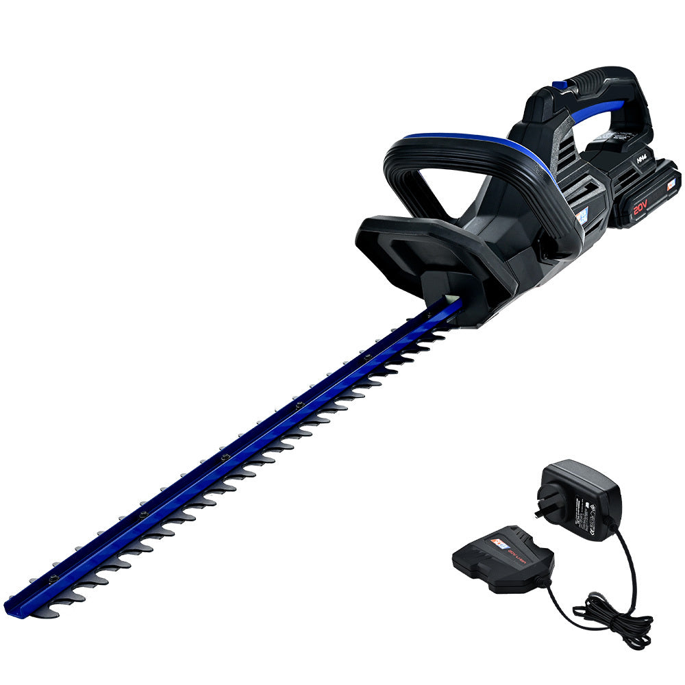 POWERBLADE HH4 20V Cordless Electric Hedge Trimmer Kit, with Lithium Battery and Fast Charger