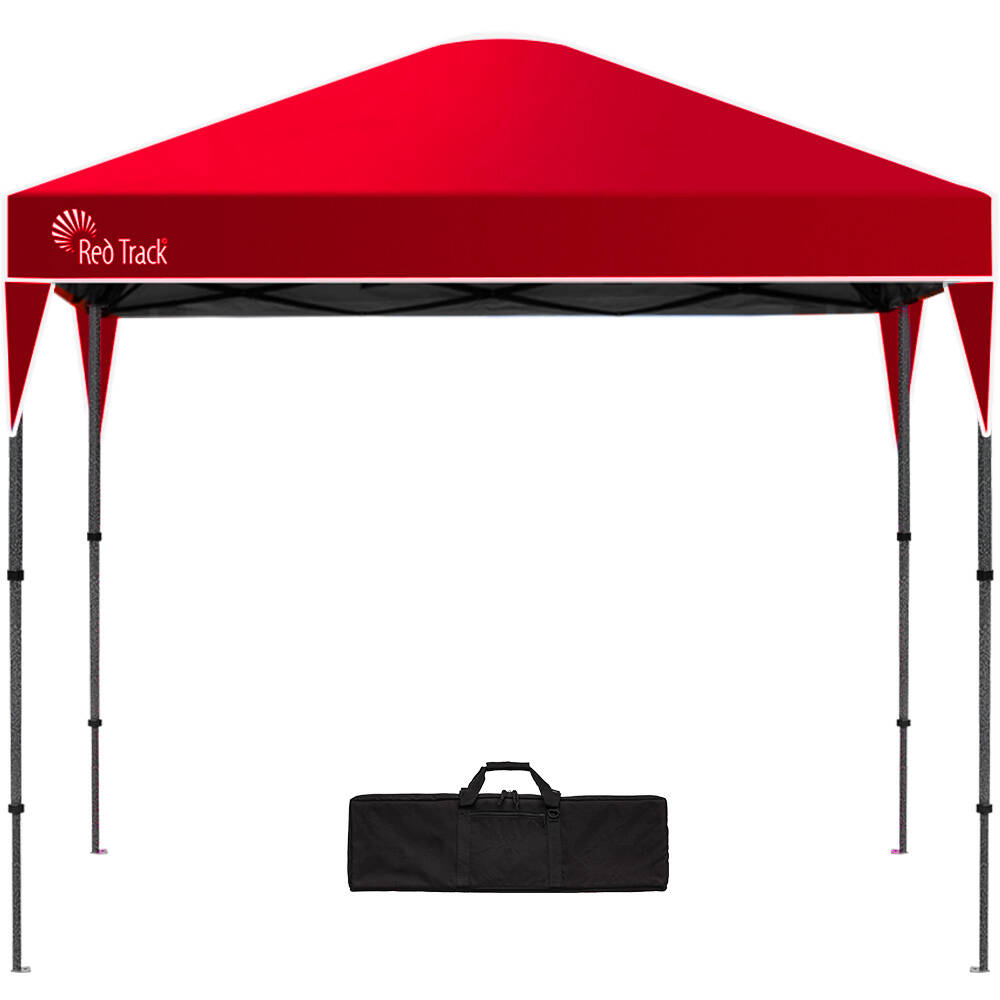 RED TRACK 3.6x2.2m Ultra Compact Folding Gazebo, Carry bag, Portable Outdoor Popup Marquee for Camping Beach