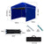 RED TRACK 3.6x2.2m Ultra Compact Folding Gazebo, Walls, Carry bag, Portable Outdoor Popup Marquee for Camping Beach, Navy Blue