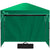 RED TRACK 3.6x2.2m Ultra Compact Folding Gazebo, Walls, Carry bag, Portable Outdoor Popup Marquee for Camping Beach, Green