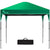 RED TRACK 3x3m Ultra Compact Folding Gazebo, Carry bag, Portable Outdoor Popup Marquee for Camping Beach, Green