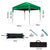 RED TRACK 3x3m Ultra Compact Folding Gazebo, Carry bag, Portable Outdoor Popup Marquee for Camping Beach, Green