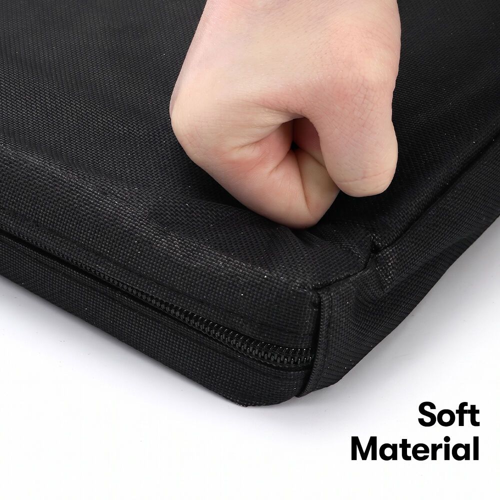 EQUIPMED Portable Padded Stadium Seat, Black
