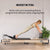 PROFLEX Wooden Pilates Reformer Machine, Stretch Bed with box and jump board accessories