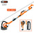 Unimac 225mm 750W Telescopic Long Reach Dry Wall Sander Kit, Foldable, Vacuum System, LED Worklight, 6x Sanding Discs