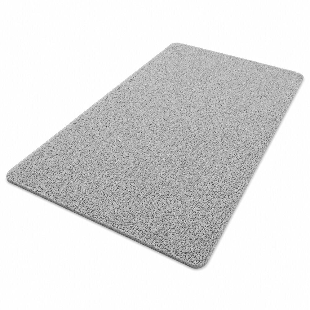 EQUIPMED Washable PVC Anti-Slip Loofah Bath and Shower Mat, Small, 40 x 60cm