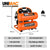 UNIMAC 20L Twin Tank Air Compressor, 116PSI Portable Silent Oil-Free Electric, for Airtools Tyre Inflation