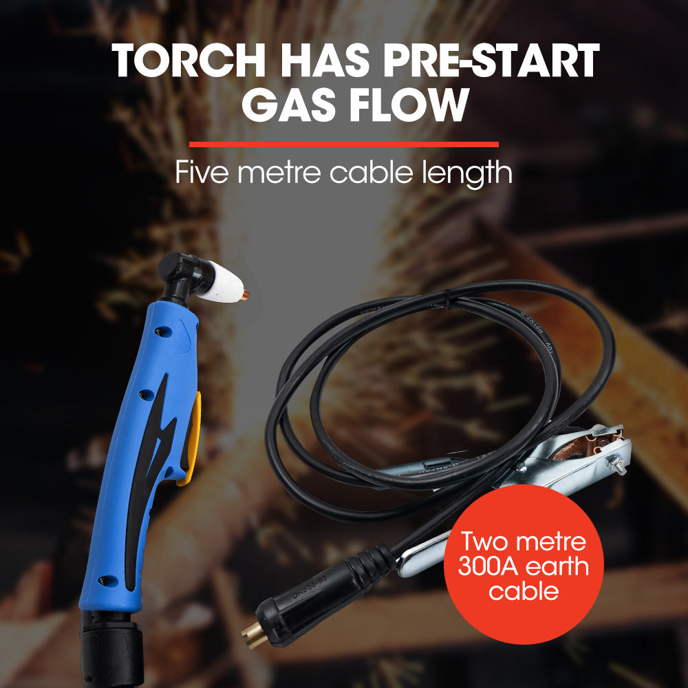 ROSSI 40 Amp Plasma Cutter, Portable Oxy Torch Welder Cutting Machine, 15A Plug