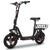 ALPHA Rover Electric Scooter with Seat, 500W 48V 25km/h 30km Range, 14-inch Tyres, Motorised Commuter eScooter for Adults, Black