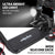 ALPHA Rover Electric Scooter with Seat, 500W 48V 25km/h 30km Range, 14-inch Tyres, Motorised Commuter eScooter for Adults, Black