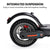 ALPHA Urban 8 Electric Scooter, Suspension, 25km Range, 8.5-Inch Wheels, Brushless Motor, Motorised Commuter eScooter for Adults, Black