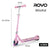 ROVO KIDS WhizKid Electric Scooter, Ages 5-11, Adjustable Height, Lithium Battery, Brushless Motor, Pink