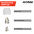 ROSSI 25pc Consumables Kit to Suit P-80 Plasma Cutter Torch, Includes Tips, Electrodes