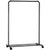 SONGMICS Clothes Rack with Wheels Sturdy Steel Frame Black