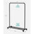 SONGMICS Clothes Rack with Wheels Sturdy Steel Frame Black