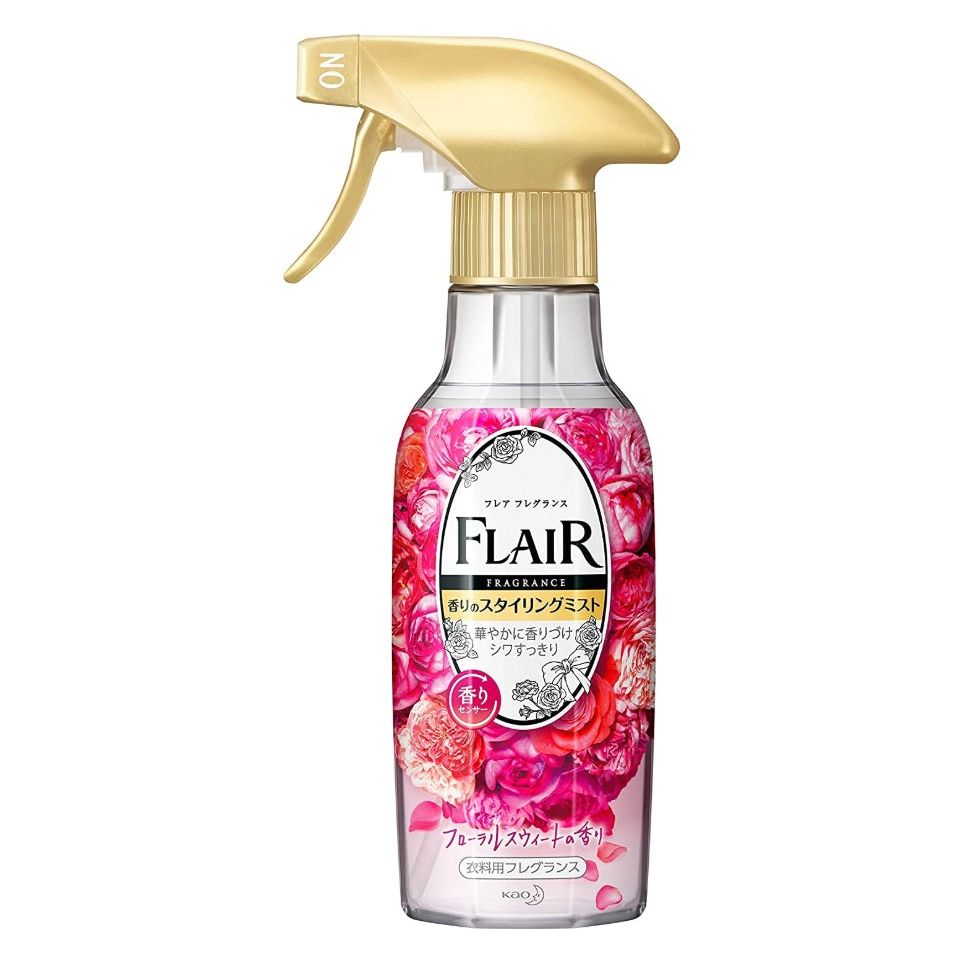 [6-PACK] Kao Japan FLAIR Fragrance Clothes Styling Spray 270ml ( 2 Scent Available ) Sweet Floral