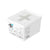 [6-PACK] INOMATA Japan Cross Small Items Storage Box Tall Size 11*13*8.7cm White