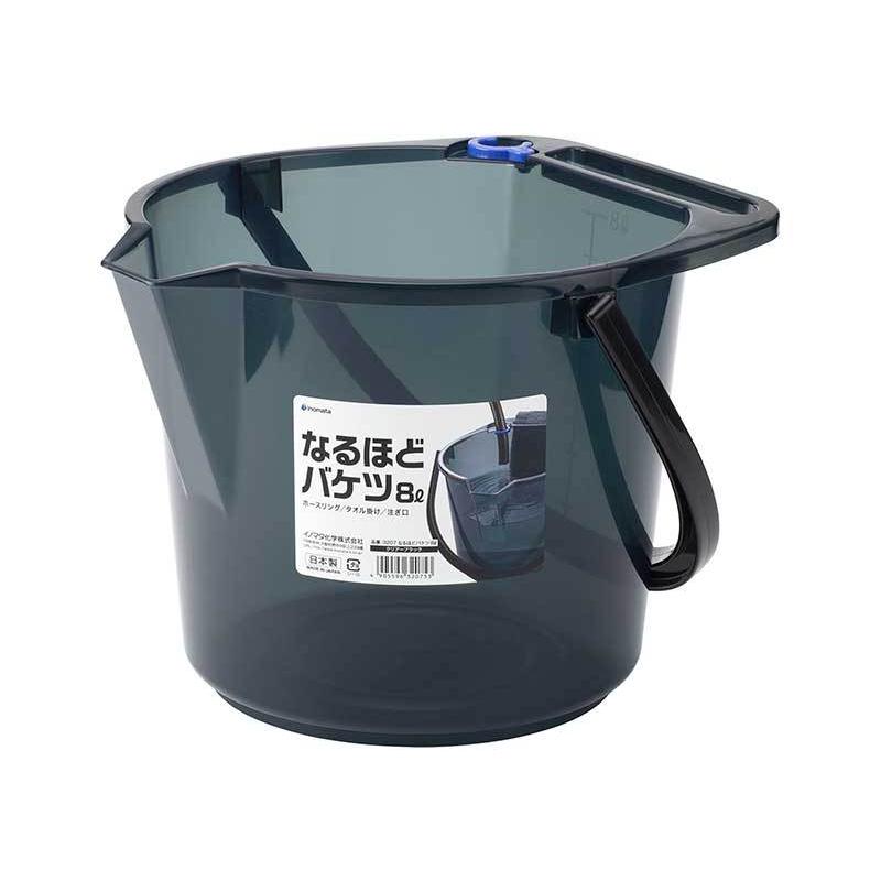 [6-PACK] INOMATA Japan Multi-functional Bucket 8L