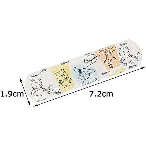 [6-PACK] Skater Japan M-size Bandage 20 Pieces 19*72mm ( 4 Styles Available ) Winnie the Pooh