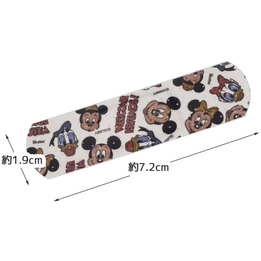 [6-PACK] Skater Japan M-size Bandage 50 Pieces 19*72mm ( 2 Styles Available ) Mickey and Friends