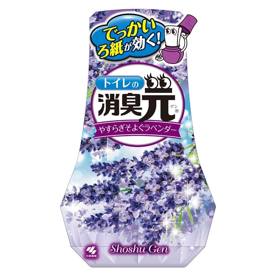 [6-PACK] KOBAYASHI Japan Toilet Deodorant 400ml  (7 Scents Available) Lavender