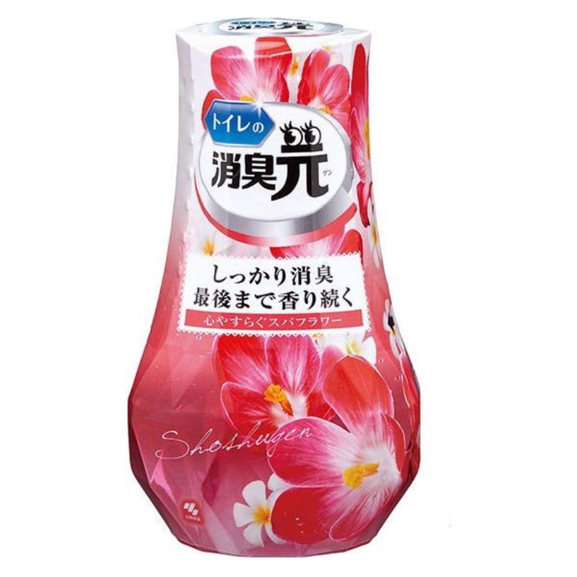 [6-PACK] KOBAYASHI Japan Toilet Deodorant 400ml  (7 Scents Available) Relaxing spa flower