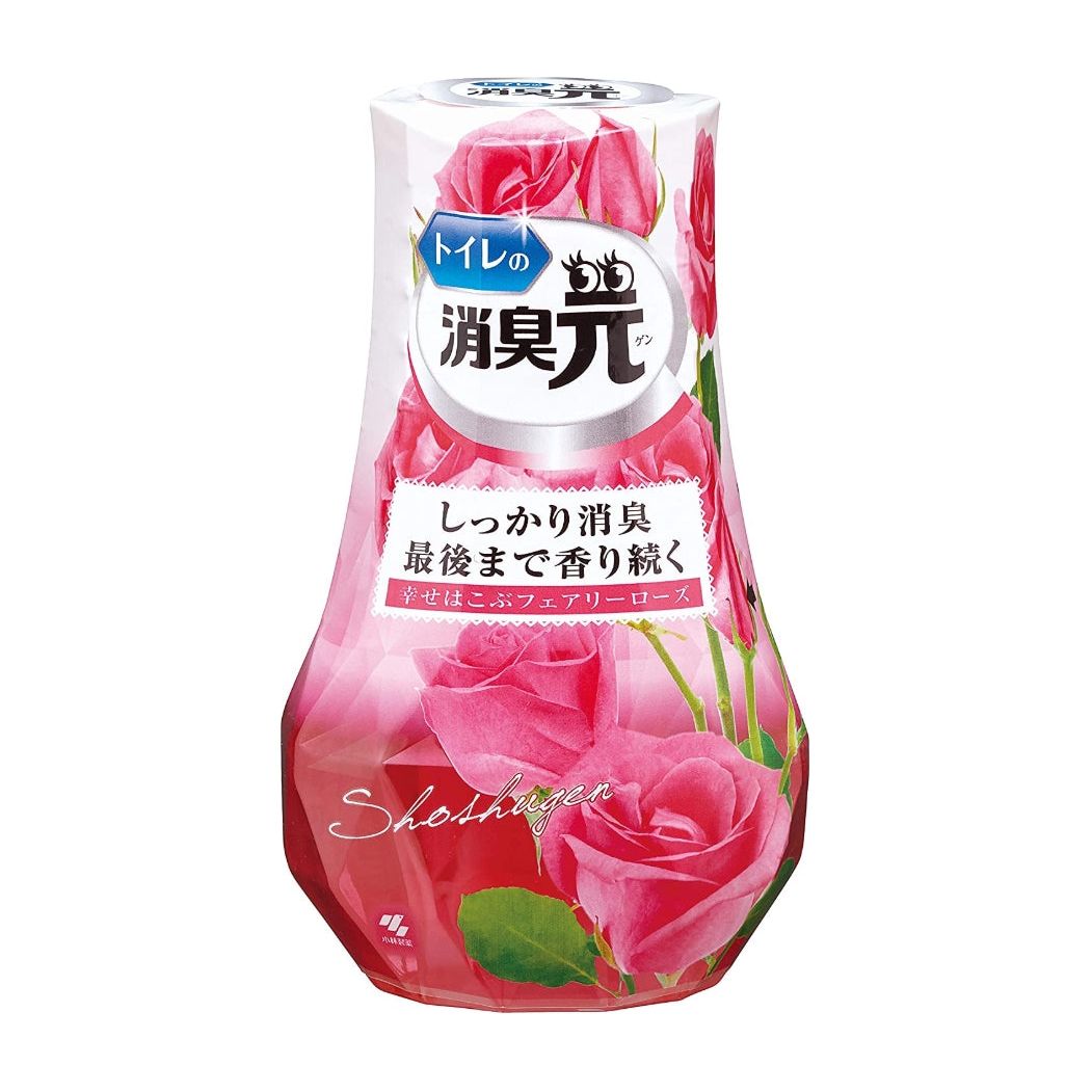 [6-PACK] KOBAYASHI Japan Toilet Deodorant 400ml  (7 Scents Available) Fairy Rose