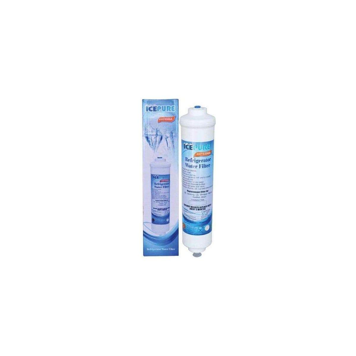 3 EXTERNAL FRIDGE WATER FILTER For SAMSUNG LG GE DAEWOO SIEMENS WESTINGHOUSE SMEG