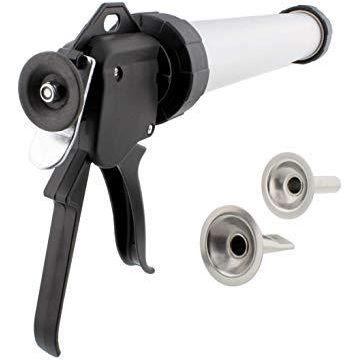 15" Beef Jerky Gun Food Grade Aluminium - Homemade Sausage Making Cannon Kit