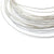 1m Sterling Silver 0.6mm - Soft Round Wire Rod 22 Gauge Jewellery Bead