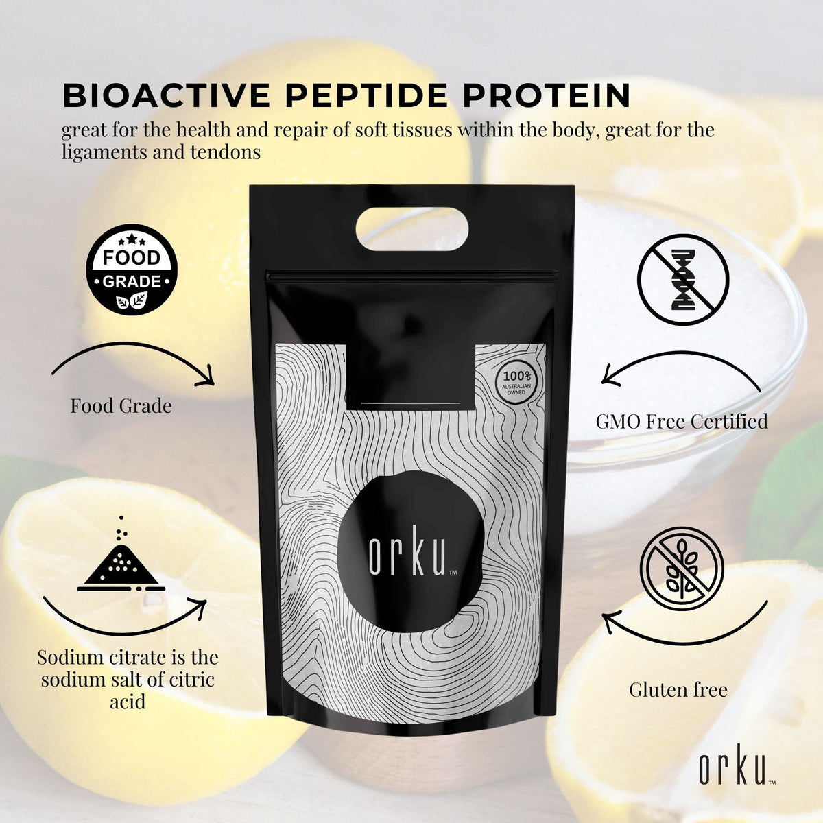 Bulk 10Kg Sodium Citrate Powder - Trisodium Food Grade Salt Acid Preservative