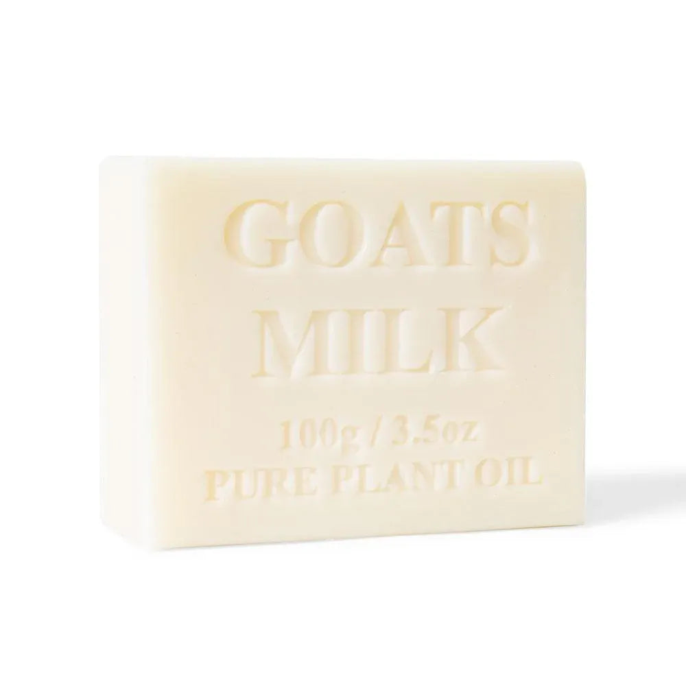 100x 100g Goats Milk Soap Bars - Natural Creamy Scent Pure Australian Skin Care
