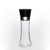 10x 180ml Glass Salt or Pepper Grinder 18cm - Adjustable Ceramic Core Tall Mill