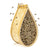 Bamboo Mason Beehive House Pollinator Tear Drop Bee Nest Hive Garden Beekeeping