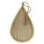 Bamboo Mason Beehive House Pollinator Tear Drop Bee Nest Hive Garden Beekeeping