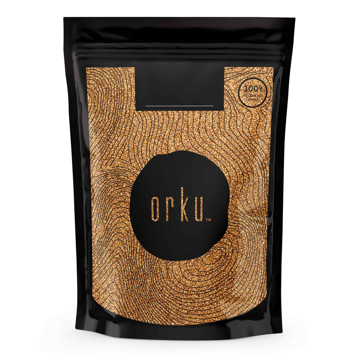 Bulk 10Kg Organic Golden Linseed Flaxseed Whole Flax Seed No GMO Omega3 6 Fibre