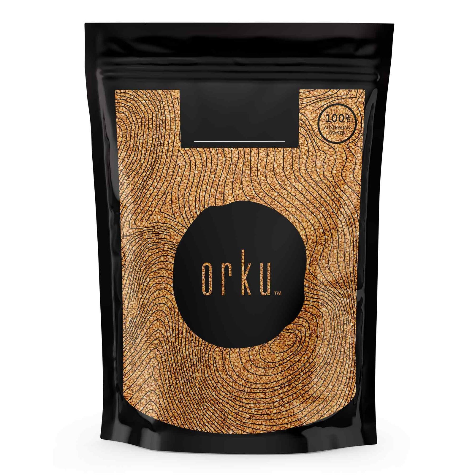 Bulk 10Kg Organic Golden Linseed Flaxseed Whole Flax Seed No GMO Omega3 6 Fibre