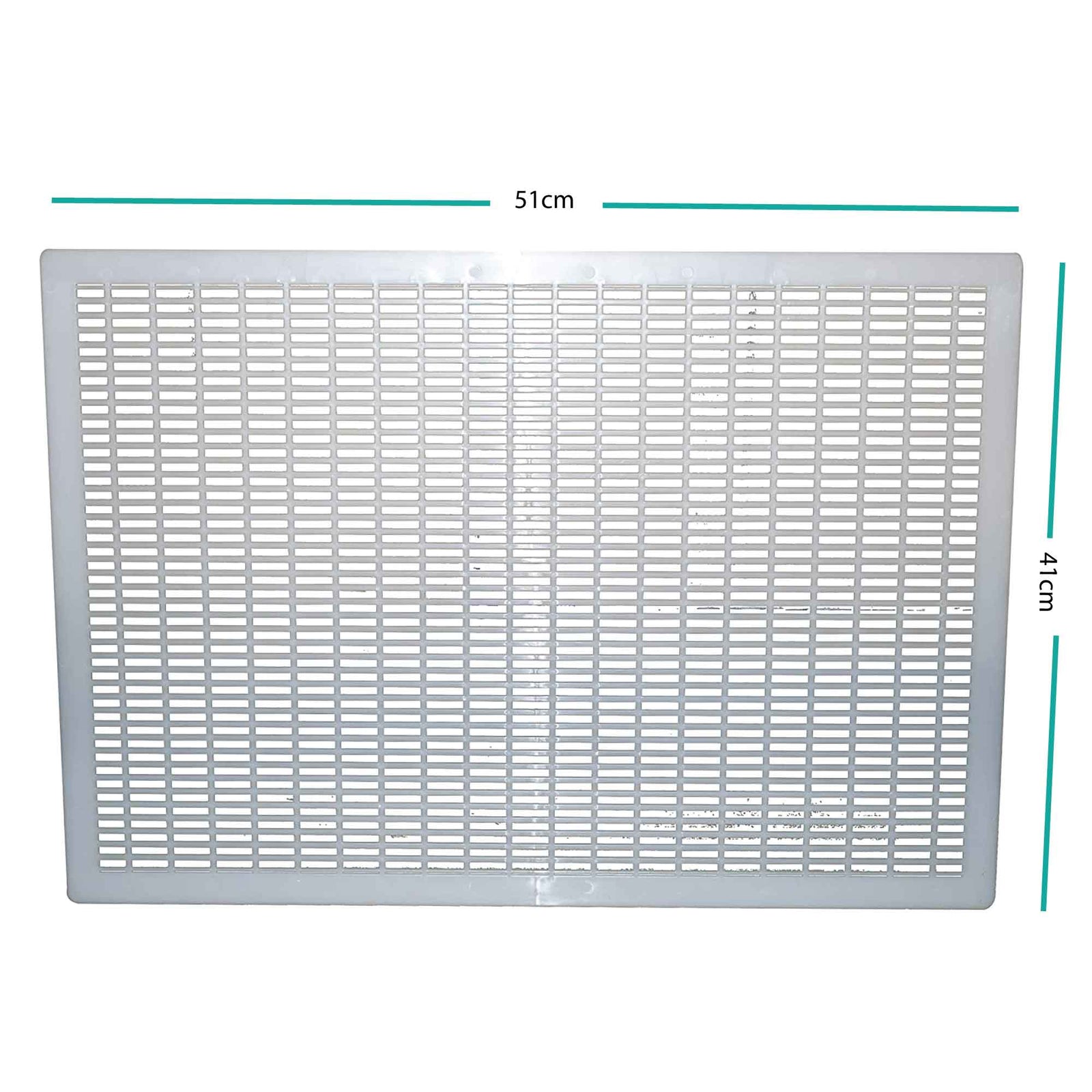 1x Frame Queen Bee Excluder For 10 Frame - Plastic 51x41cm Grill Trapper