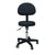 Salon Stool - Adjustable Swivel Chair with Back - Pedicure Beauty Hairdressing